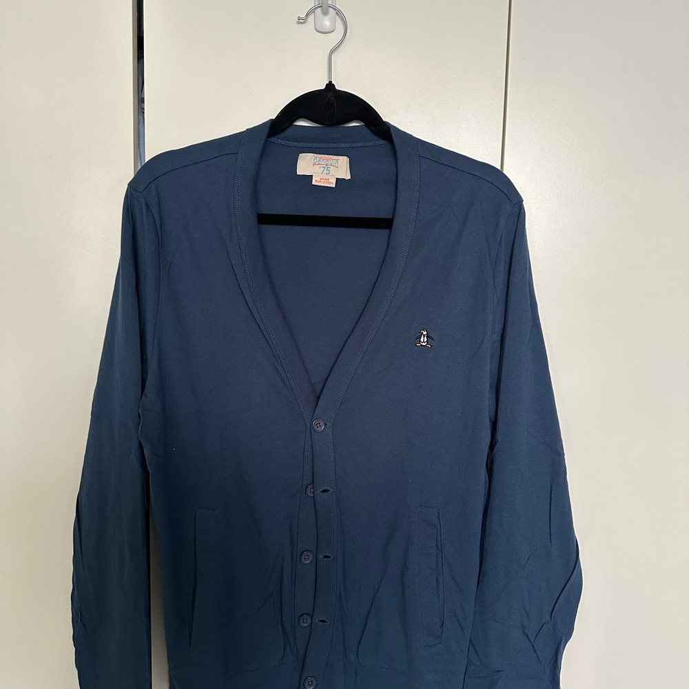 Original Penguin Classic Blue Cardigan